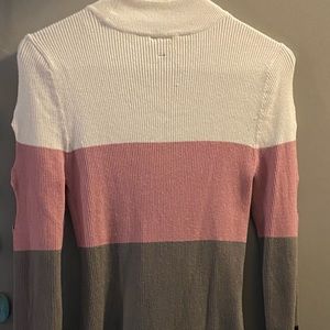 Knit dress with cute cut holes on each arm